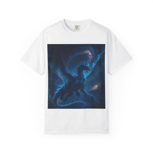 Celestial Storm Drake - Unisex Garment-Dyed T-shirt