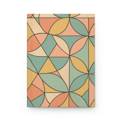 Geometric Harmony - Hardcover Journal Matte