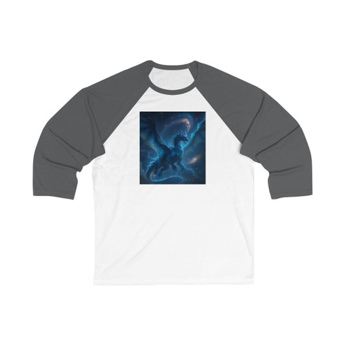 Celestial Storm Drake - Unisex 3\4 Sleeve Baseball Tee