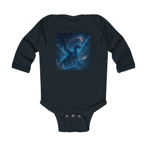 Celestial Storm Drake - Infant Long Sleeve Bodysuit