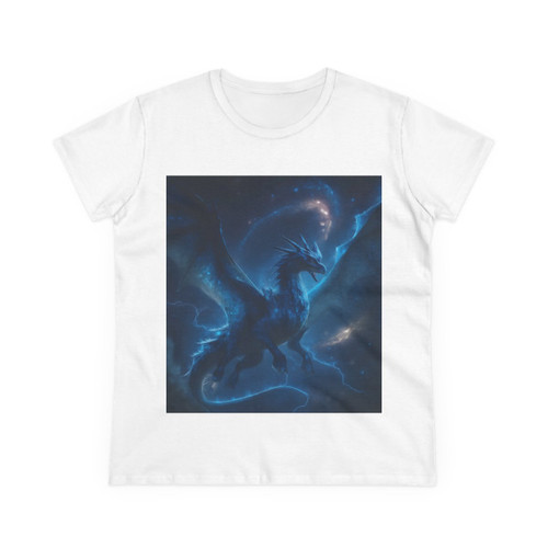 Celestial Storm Drake - Women's Midweight Cotton Tee