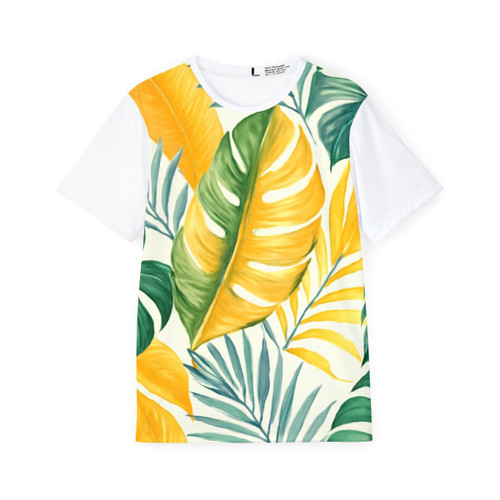 Tropical Leaf Harmony - Men's Sports Jersey (AOP)