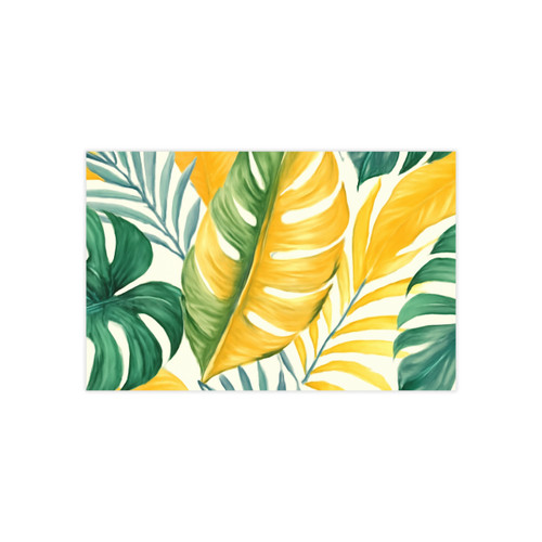 Tropical Leaf Harmony - Business Cards, 100pcs