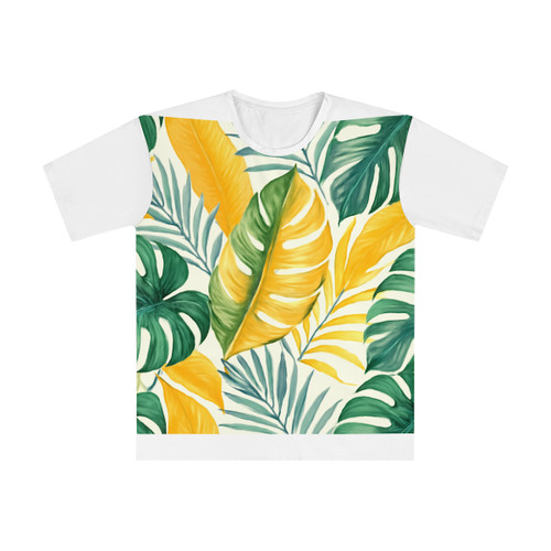Tropical Leaf Harmony - Men's Loose T-shirt (AOP)