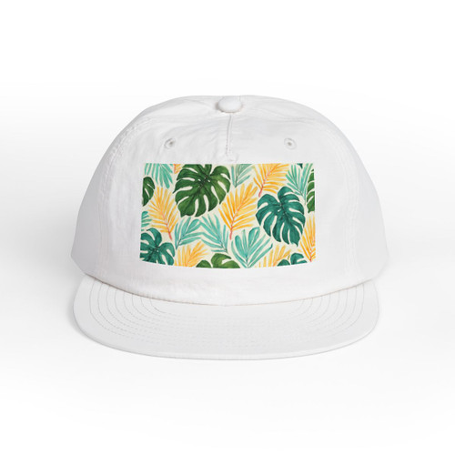 Tropical Leaf Harmony - Surf Cap