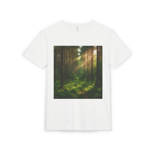 Whispering Pine Grove - Unisex Sueded T-Shirt