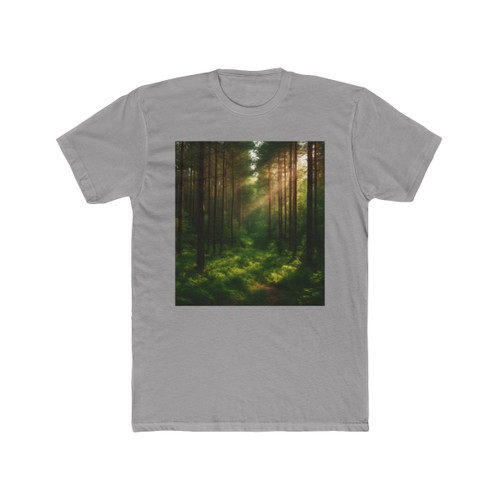 Whispering Pine Grove - Unisex Cotton Crew Tee