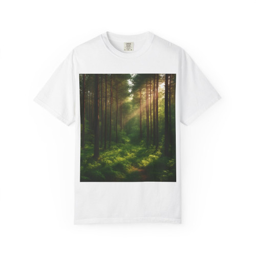 Whispering Pine Grove - Unisex Garment-Dyed T-shirt
