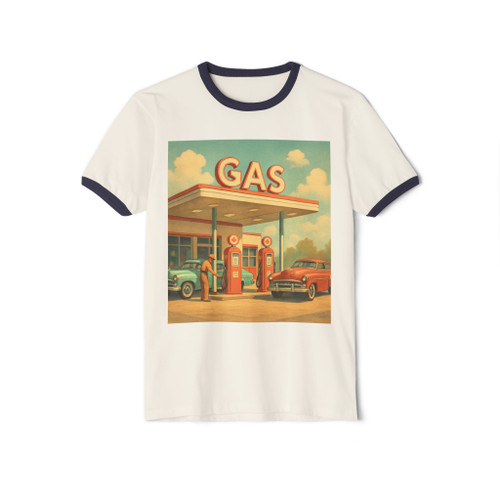 Vintage Americana - Unisex Cotton Ringer T-Shirt