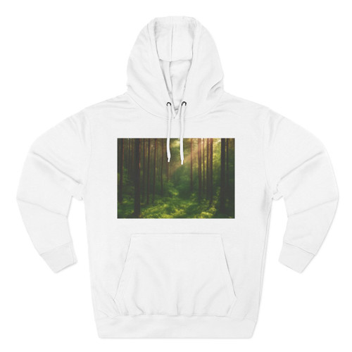 Whispering Pine Grove - Three-Panel Fleece Hoodie