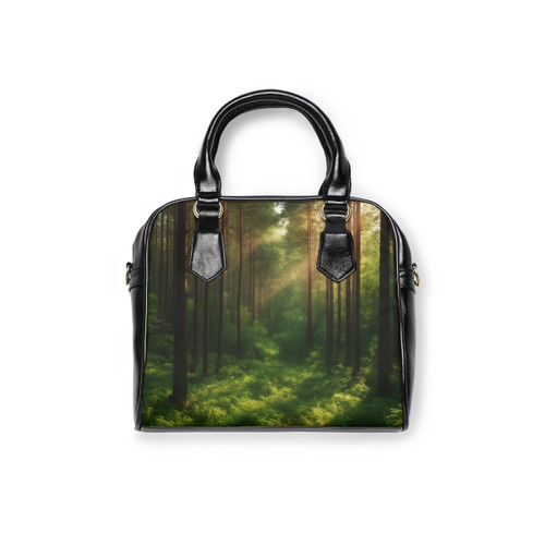 Whispering Pine Grove - Shoulder Handbag