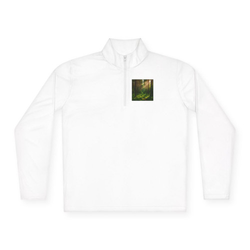 Whispering Pine Grove - Unisex Quarter-Zip Pullover