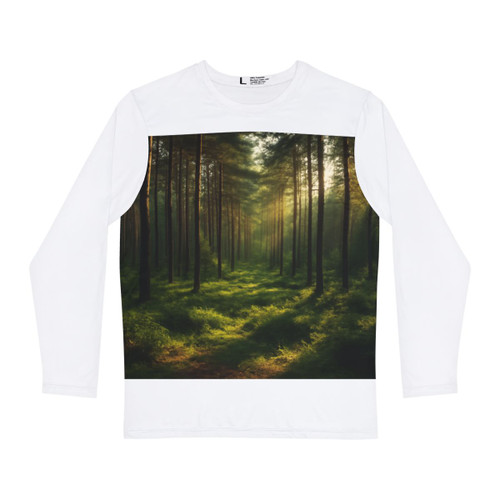 Whispering Pine Grove - Men's Long Sleeve Shirt (AOP)