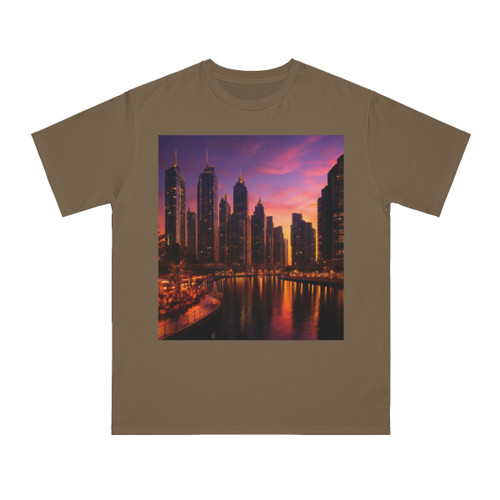 Dubai Marina Dreamscape - Organic Unisex Classic T-Shirt