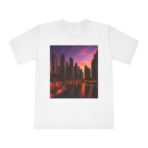 Dubai Marina Dreamscape - Unisex Classic Crewneck T-Shirt