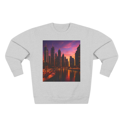 Dubai Marina Dreamscape - Unisex Crewneck Sweatshirt