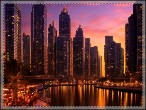 Dubai Marina Dreamscape - Yard Signs