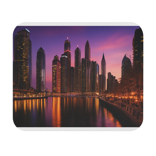Dubai Marina Dreamscape - Mouse Pad (Rectangle)