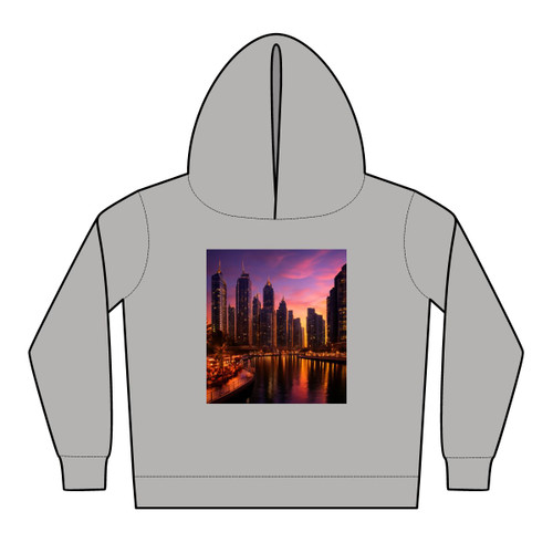 Dubai Marina Dreamscape - Toddler Pullover Fleece Hoodies