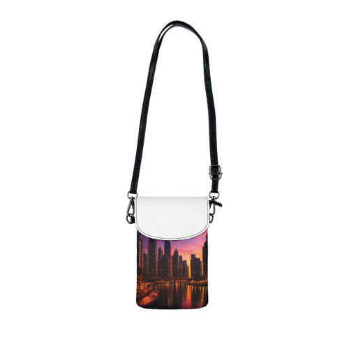 Dubai Marina Dreamscape - Small Cell Phone Wallet