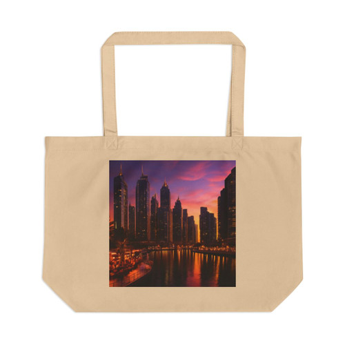 Dubai Marina Dreamscape - Large Eco Tote