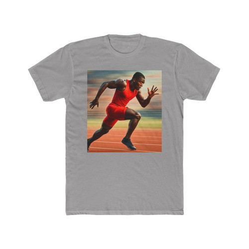 Victory in Motion - Unisex Cotton Crew Tee