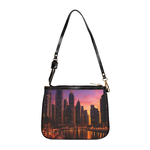 Dubai Marina Dreamscape - Small Shoulder Bag