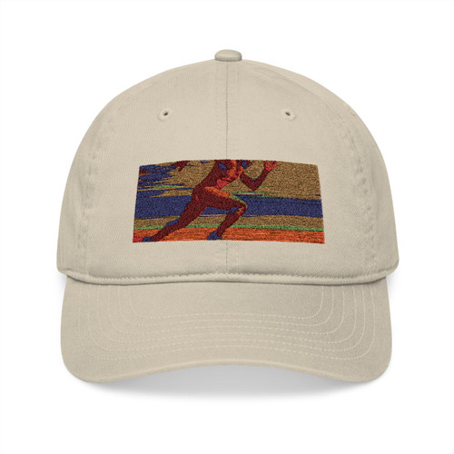 Victory in Motion - Organic Baseball Cap (Embroidery)