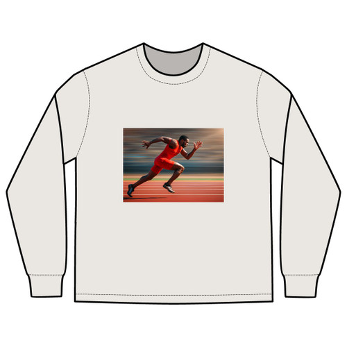 Victory in Motion - Men's Heavy Faded Long Sleeve Tee