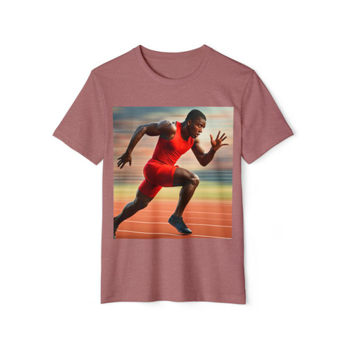 Victory in Motion - Unisex Recycled Organic T-Shirt
