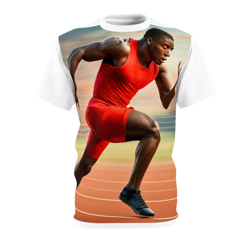 Victory in Motion - Unisex Cut & Sew Tee (AOP)