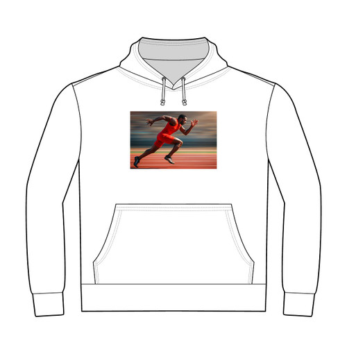 Victory in Motion - Unisex Heavyweight Pullover Hoodie