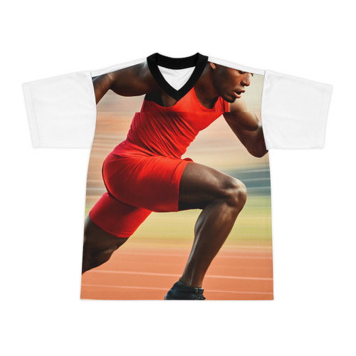 Victory in Motion - Unisex Football Jersey (AOP)
