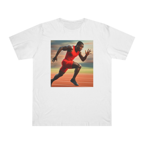 Victory in Motion - Unisex Deluxe T-shirt 