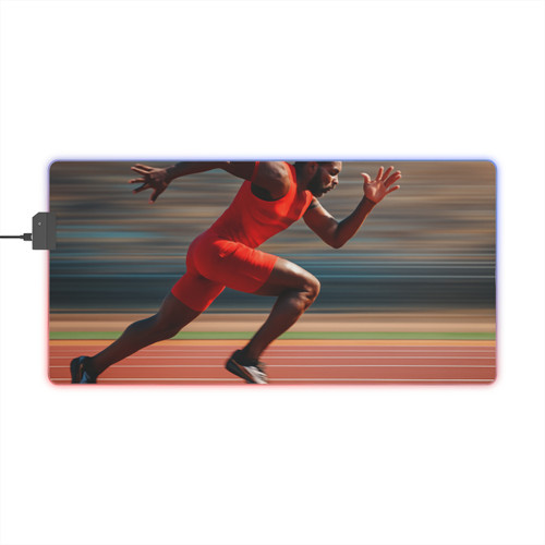 Victory in Motion - LED Gaming Mouse Pad