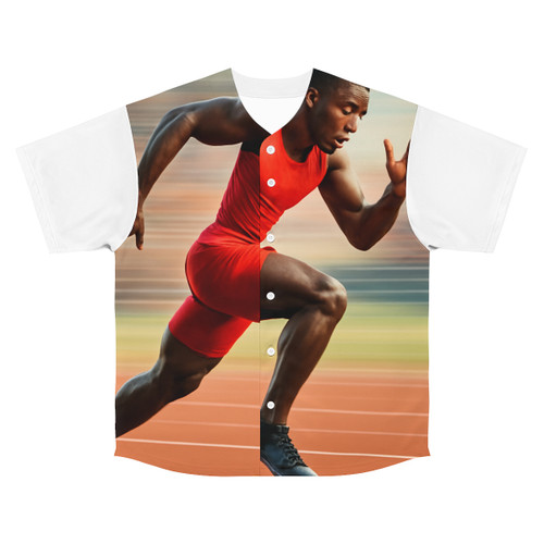 Victory in Motion - Men's Baseball Jersey (AOP)