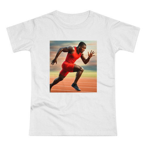 Victory in Motion - Single Jersey Women's T-shirt