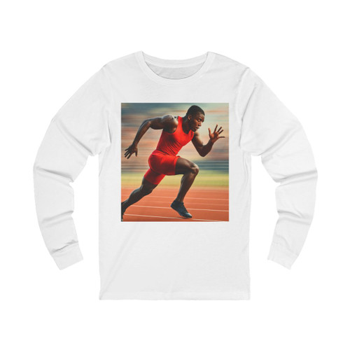 Victory in Motion - Unisex Jersey Long Sleeve Tee