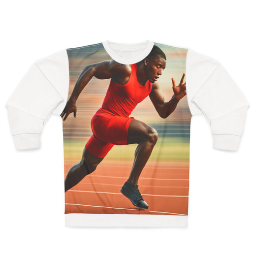 Victory in Motion - Unisex Sweatshirt (AOP)