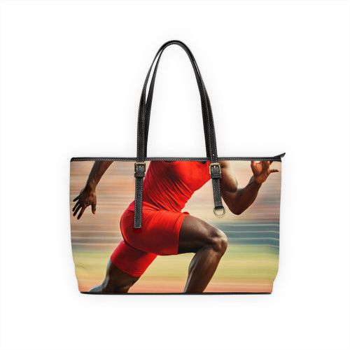 Victory in Motion - PU Leather Shoulder Bag Victory in Motion - PU Leather Shoulder Bag