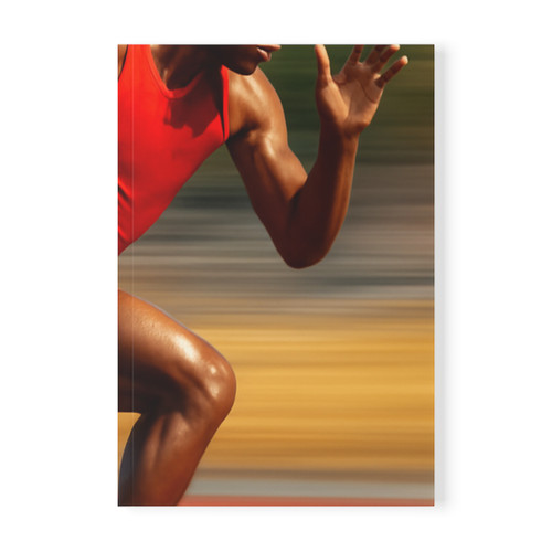 Victory in Motion - Softcover Notebook, A5