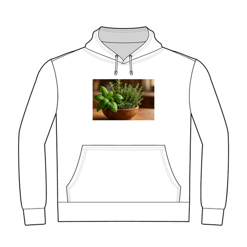 Savory Herb Garden - Unisex Heavyweight Pullover Hoodie