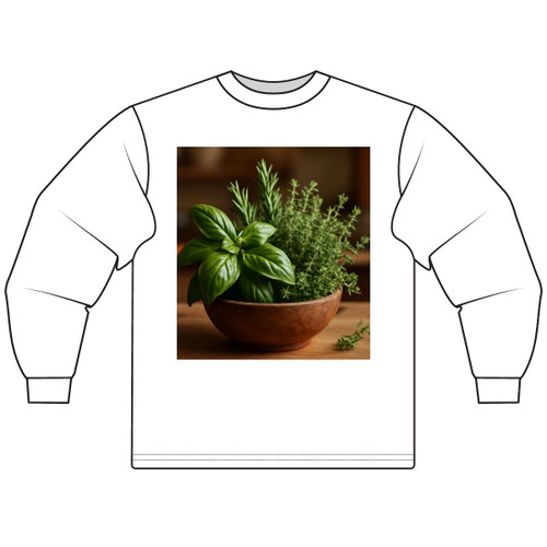 Savory Herb Garden - Unisex Long Sleeve T-Shirt