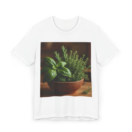Savory Herb Garden - Unisex Jersey T-Shirt