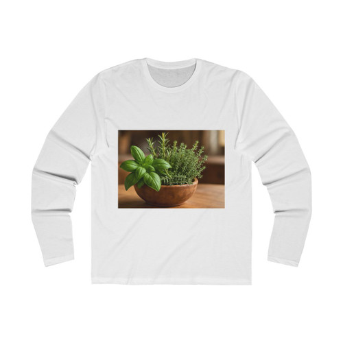 Savory Herb Garden - Men's Long Sleeve Crew Tee
