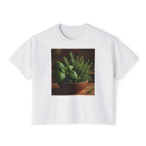 Savory Herb Garden - Women's Boxy Tee