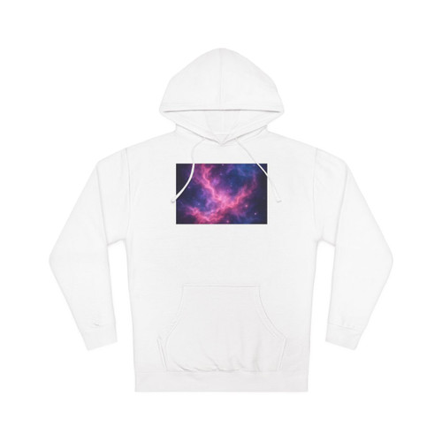 Luminous Cosmic Veil - Unisex Hooded Sweatshirt
