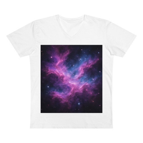Luminous Cosmic Veil - Men’s Presenter V-neck