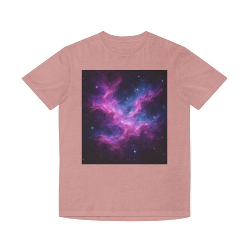 Luminous Cosmic Veil - Unisex Faded Shirt