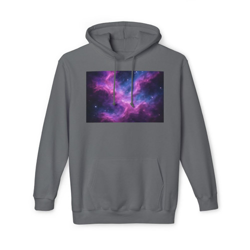 Luminous Cosmic Veil - Unisex Hooded Sweatshirt, Made in US